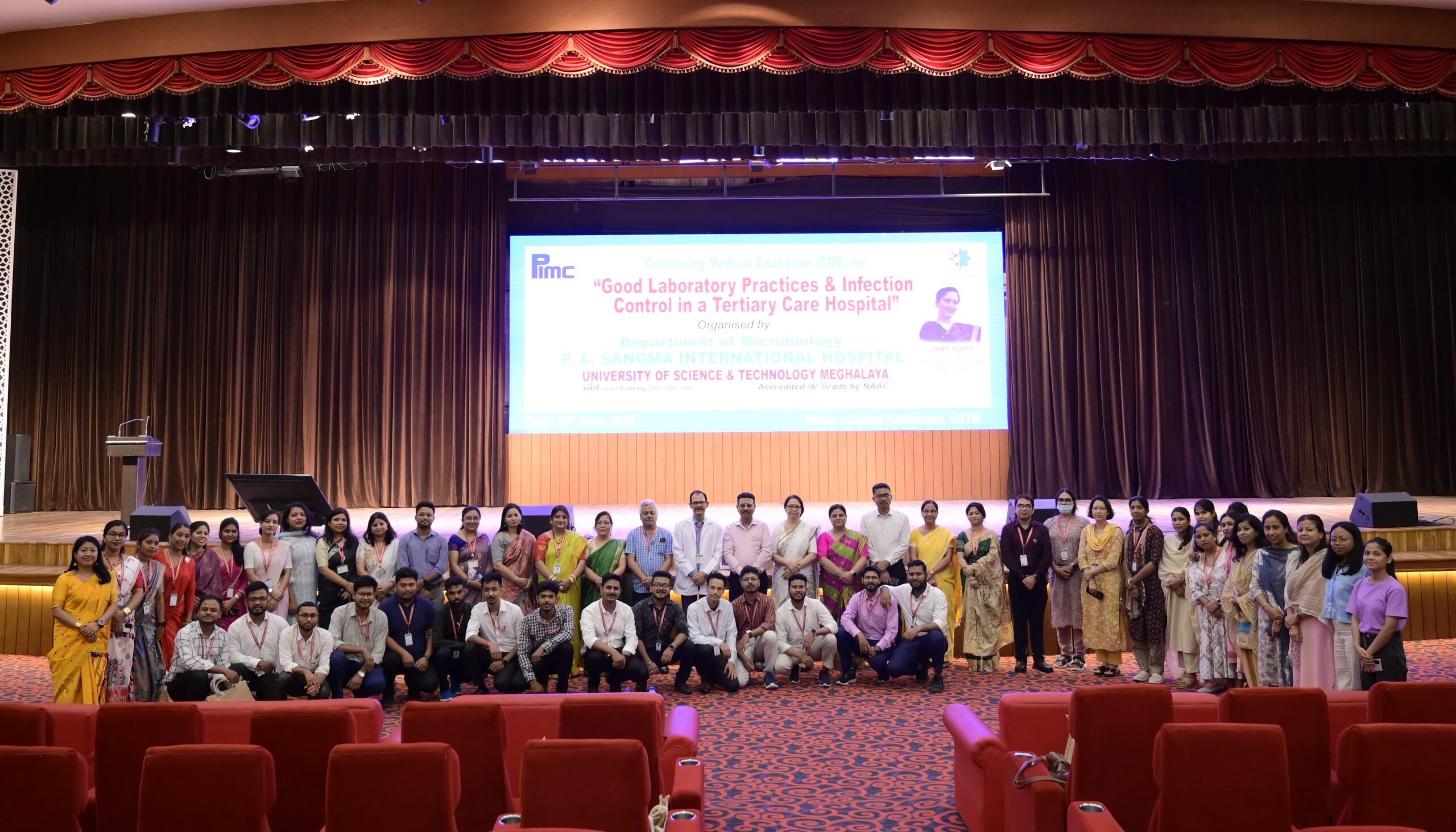 Resource persons and participants of the CME at USTM