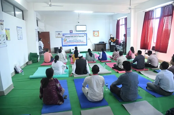 international day of yoga at pimc 2024