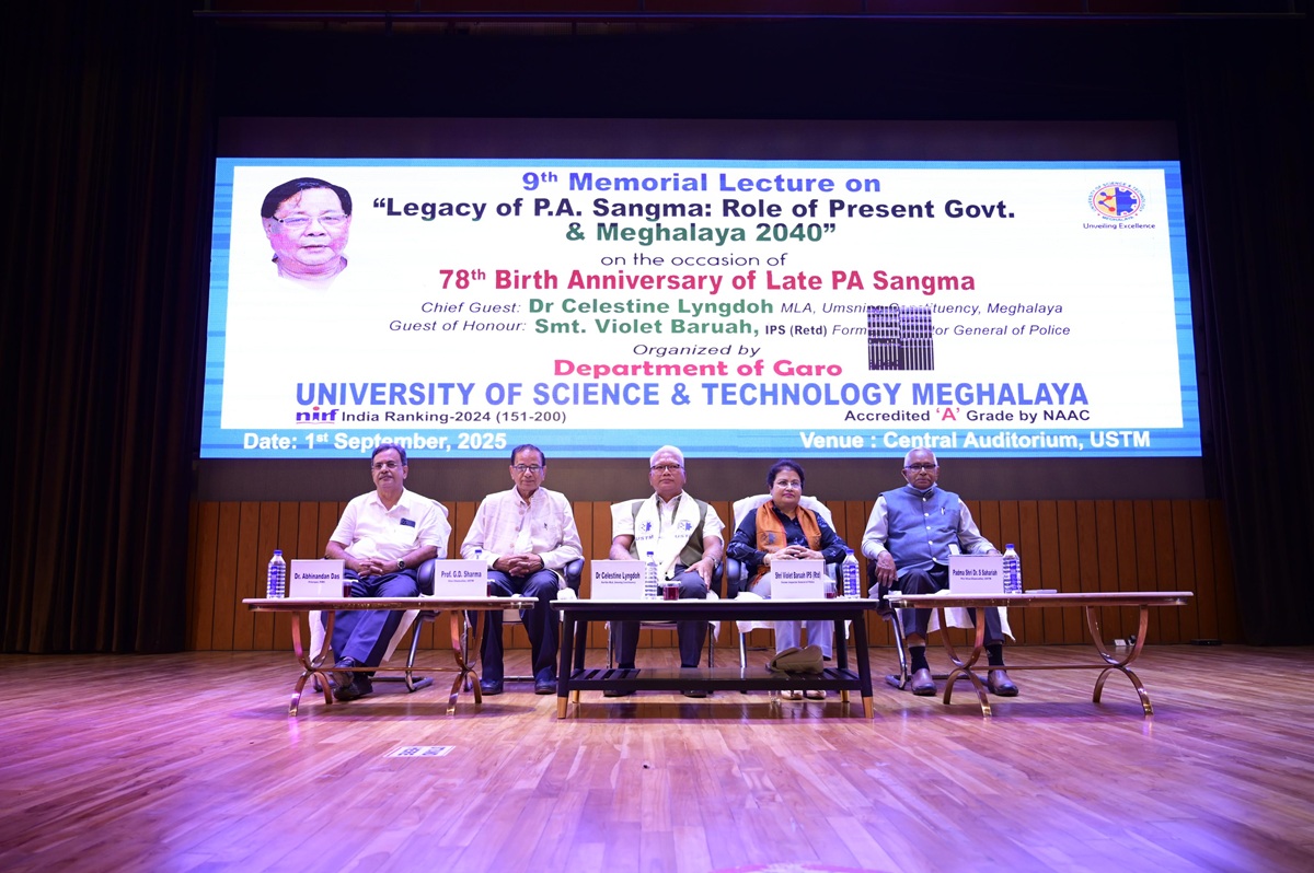 USTM Celebrates Northeast’s Unforgettable Trailblazer – P.A. Sangma on His 78th Birth Anniversary